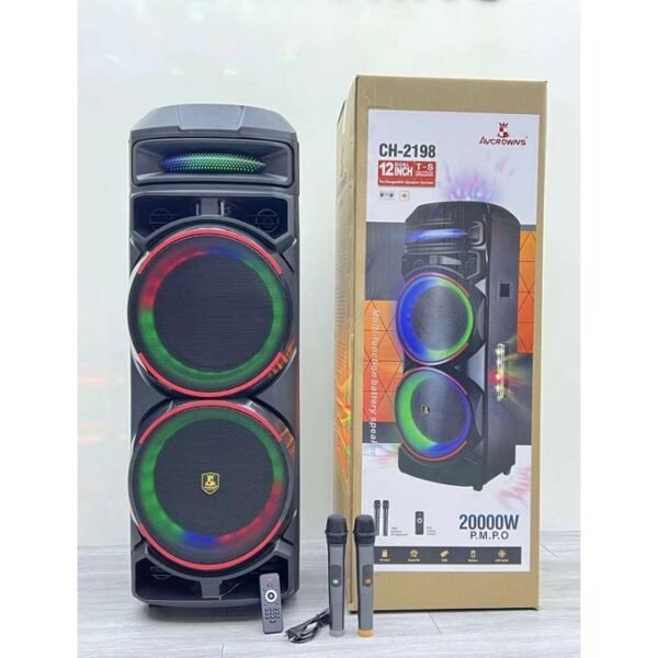 Avcrowns X BASS Rechargeable Wireless Bluetooth Speaker - Image 2