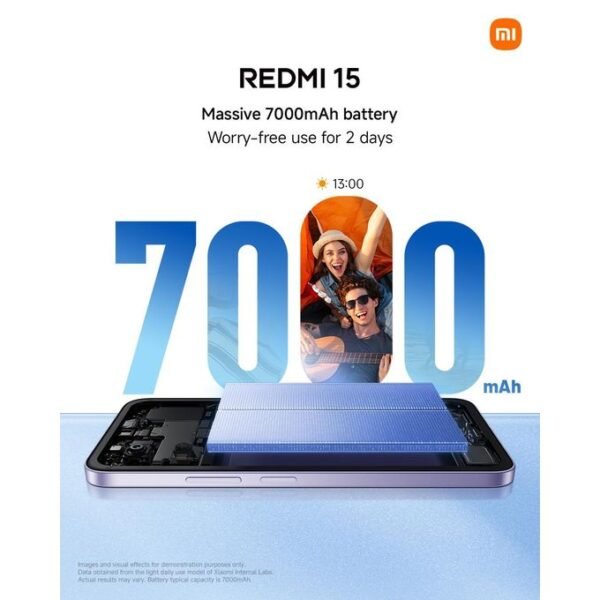 XIAOMI Redmi 15 '' 8GBRAM/256GB ROM Android 15 - Titanium - Image 5