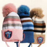 Kids 75 Pom-Pom Winter Cap