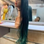 360 curl Braided wig