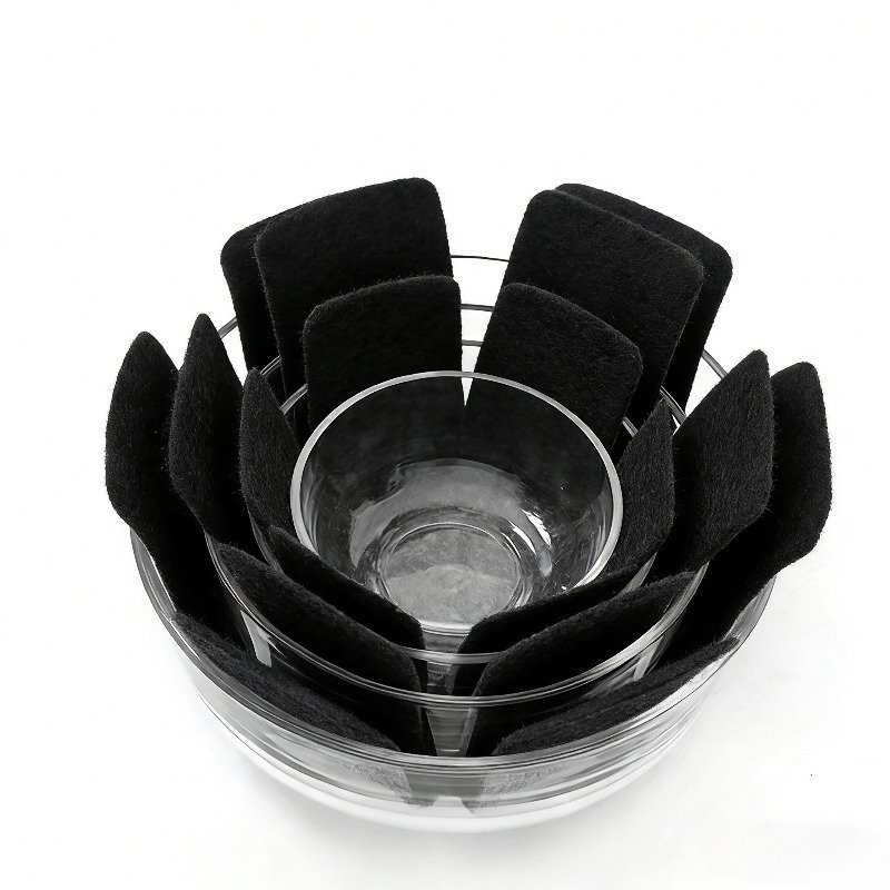 Set of 15pcs High-Quality Non-Stick Pot Holders with Scratch-Resistant Pattern. Washable And Reusable, These Felt Pot Holders Are Suitable for All Types of Cookware. They Protect Your Pots And Pans, Are Durable, And Provide a Non-Slip Grip. Compa - Image 10